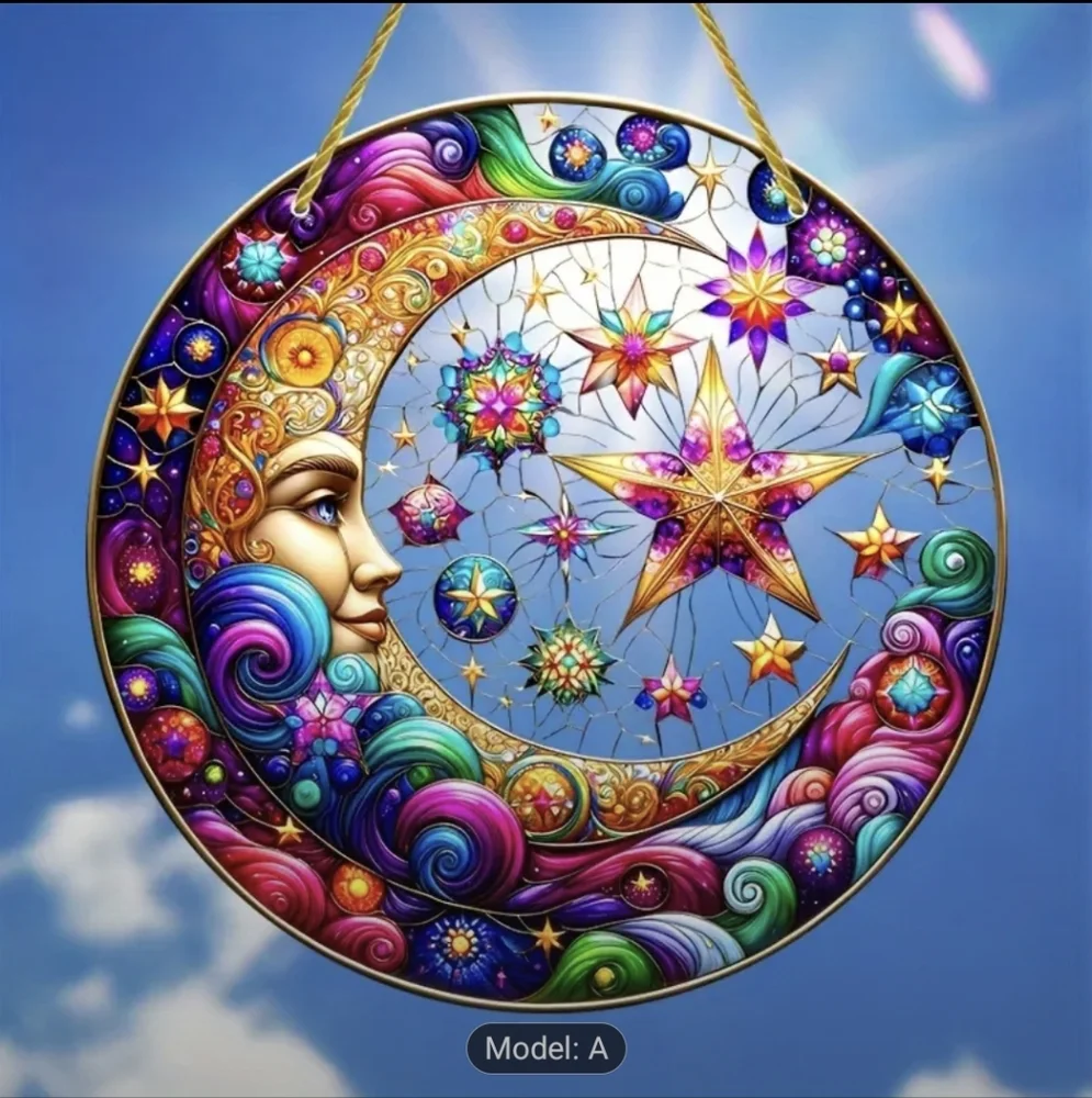 Celestial Acrylic Suncatcher